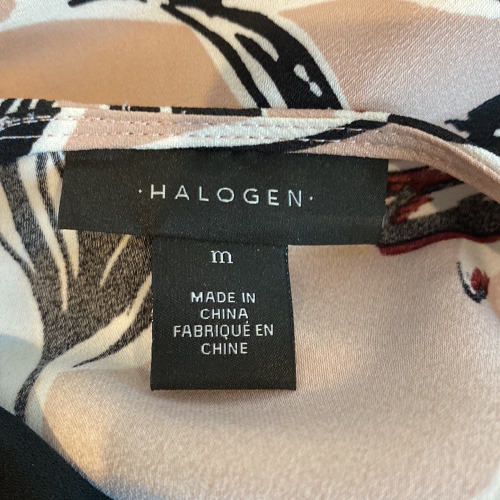Halogen Womens Long Sleeve Shirt Size Medium - Picture 5 of 6